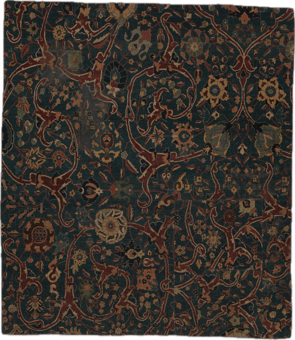 Image of a Floral Carpet